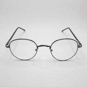 عینک طبی فریم فلزی گردF4