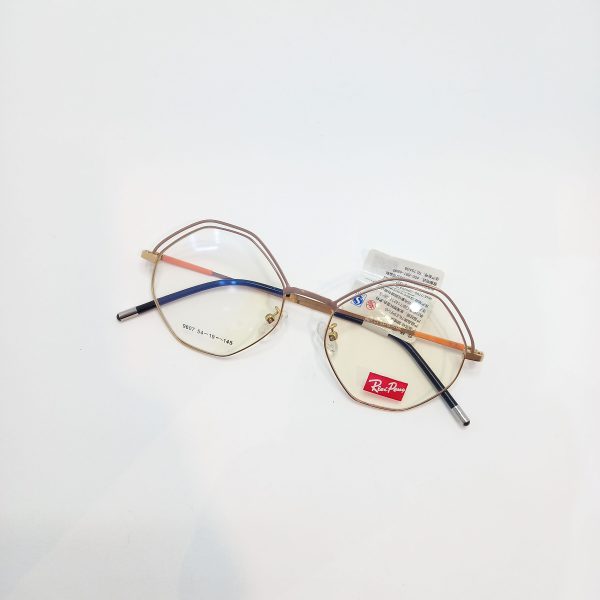 عینک فانتزی طبی چند ضلعی کد F1056