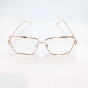 عینک طبی مربعی فلزی کد F1080